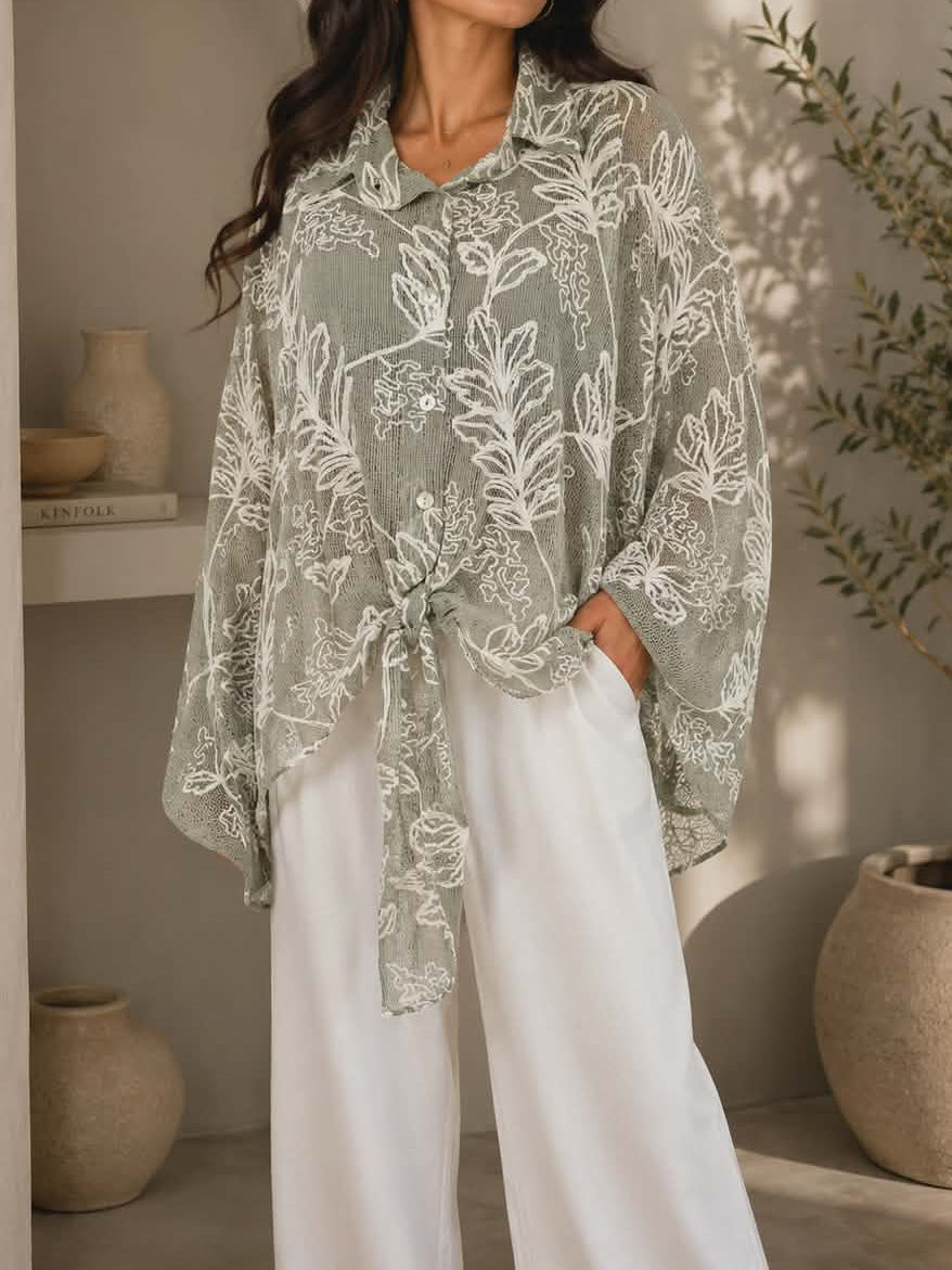 Mesh blouse