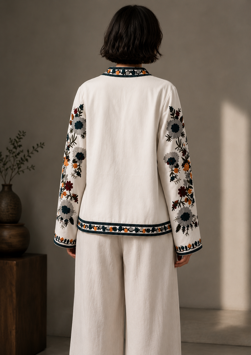 Suzani embroidered jacket